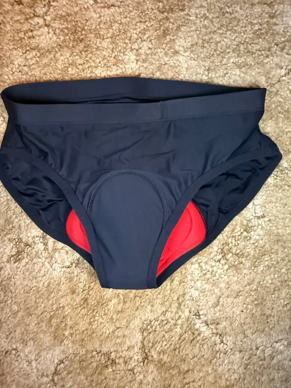 BALEAF Women’s Padded Cycling Underwear Bike Briefs Black Size Medium NWT